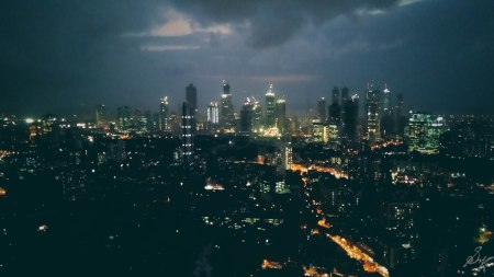 Mumbai Cityscape at night