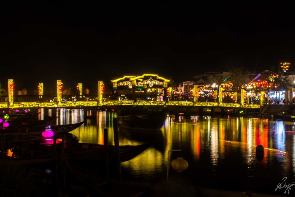 The Bridge of Lights, An Hoi Bridge, Hoi An, Vietnam