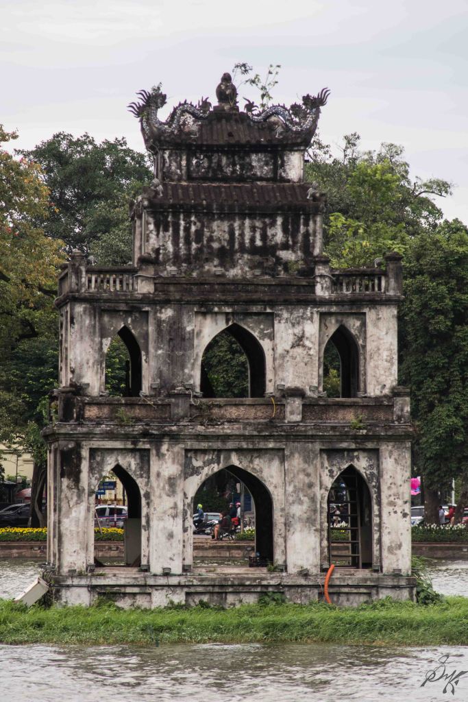 The Turtle Tower, Hanoi, Vietnam The Turtle Tower, Hanoi, Vietnam