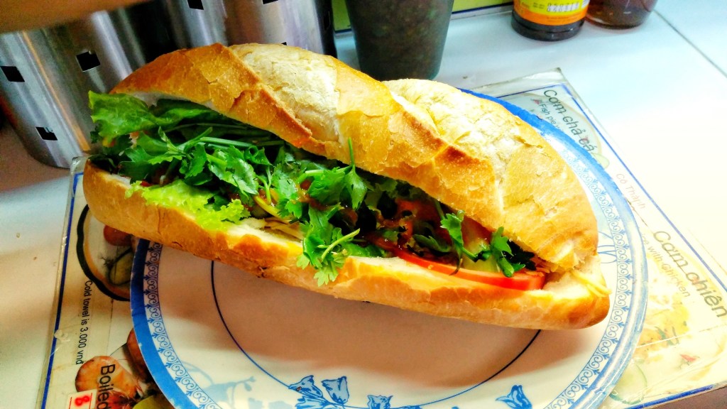 The Banh Mi, Ben Thanh Market, Saigon