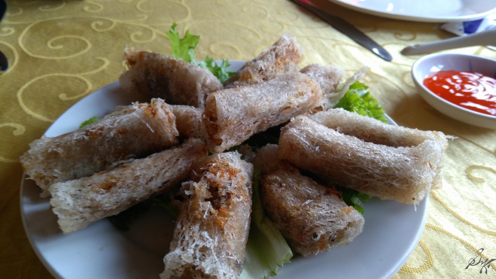 Rice Rolls, Ha Long Bay, Vietnam