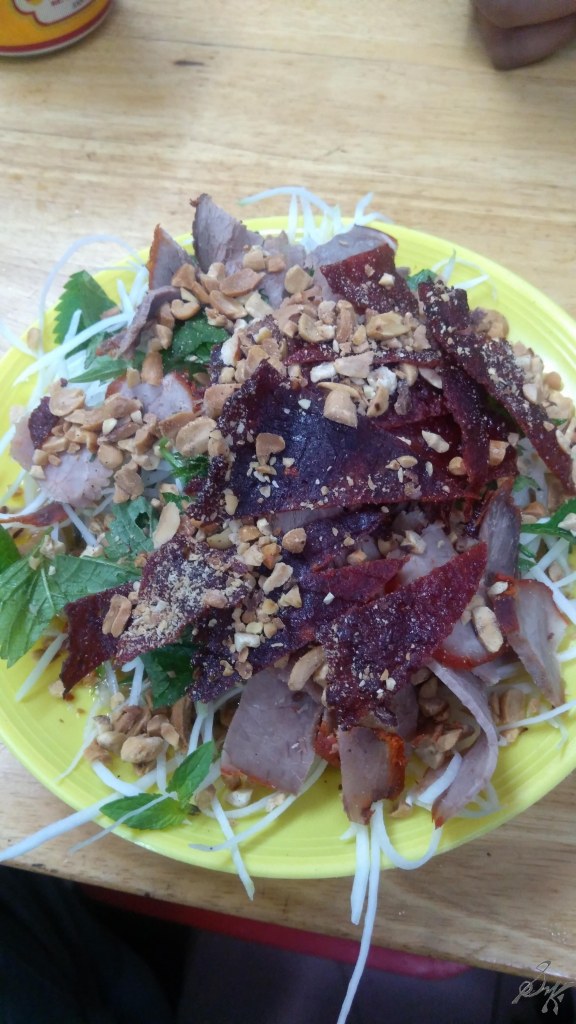 Beef Jerky Salad, Hanoi, Vietnam