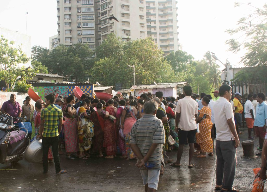 Fish Auction in Progress, Sassoon Docks, Mumbai, India